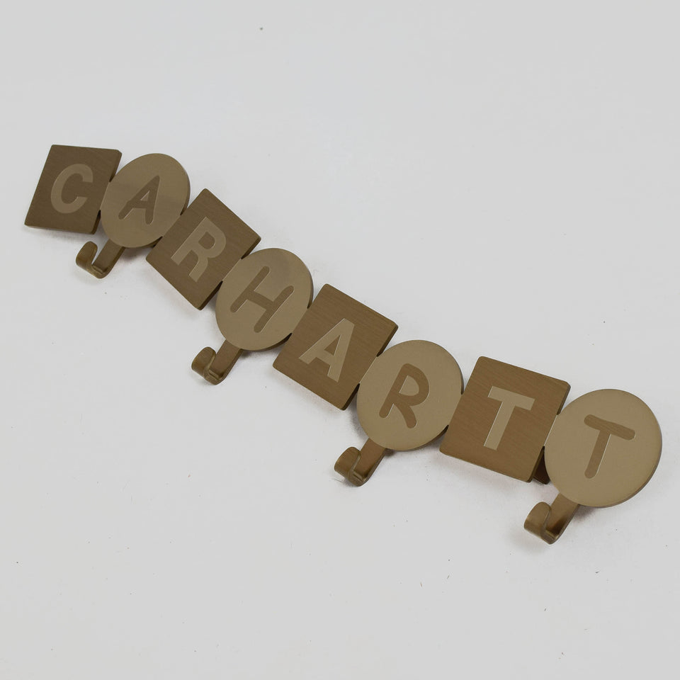 Carhartt WIP ABC Wall Coat Hanger - Gold