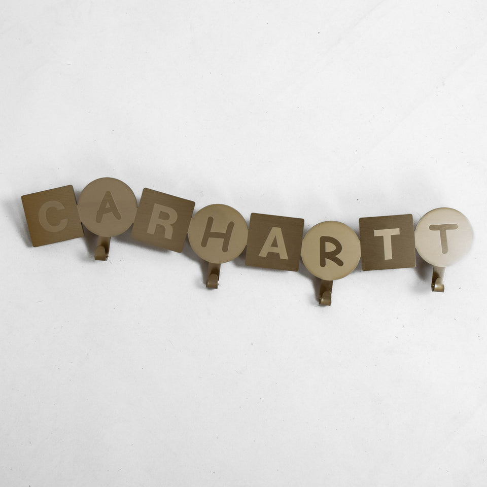 Carhartt WIP ABC Wall Coat Hanger - Gold