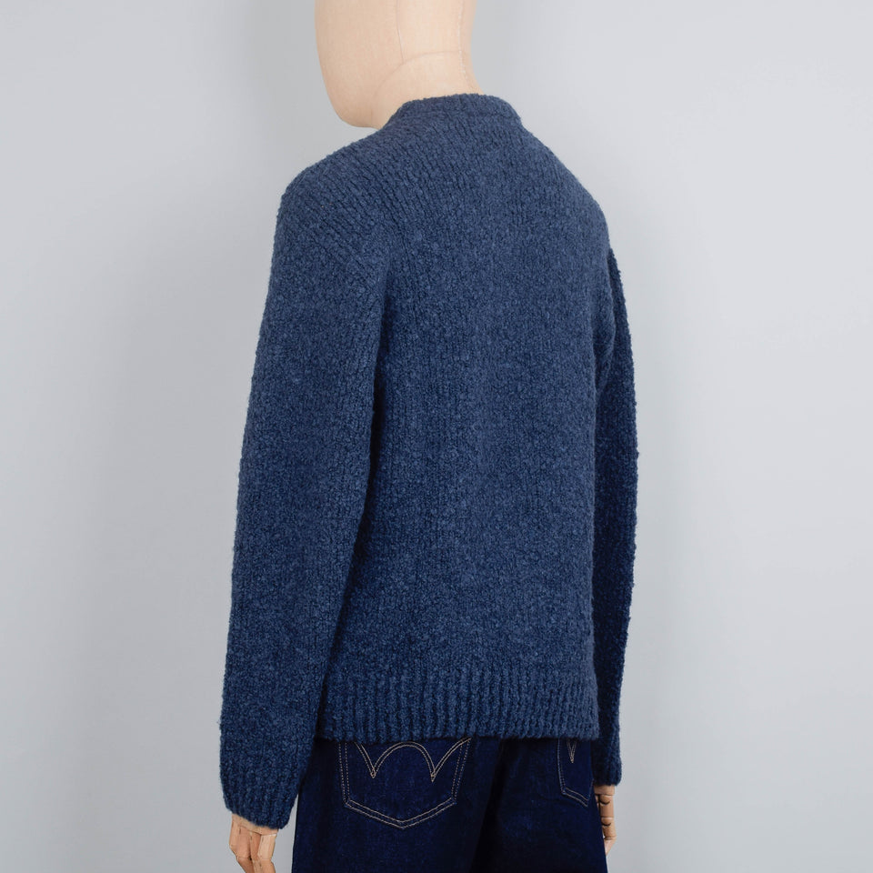 Edwin Dun Textured Sweater - Ink