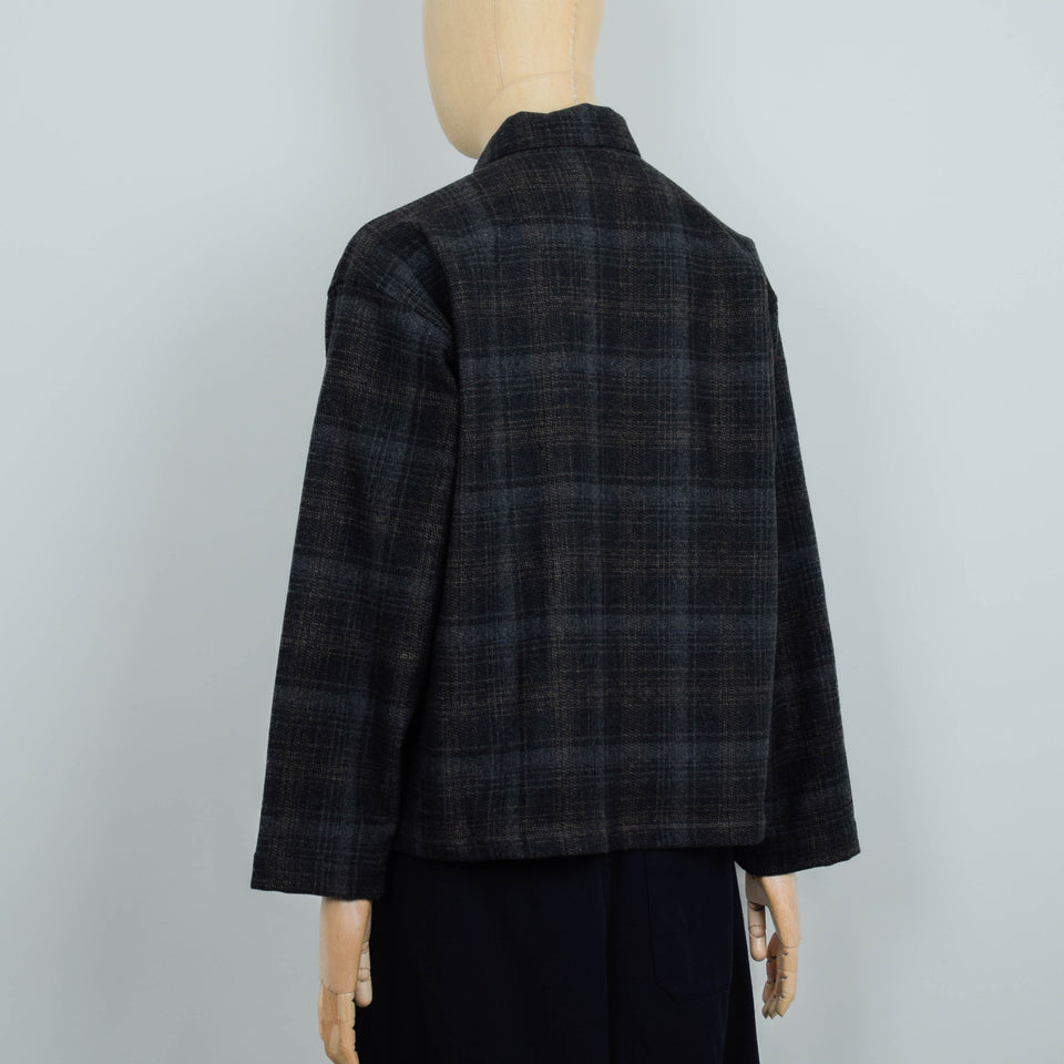 YMC PJ Overshirt - Brown Multi