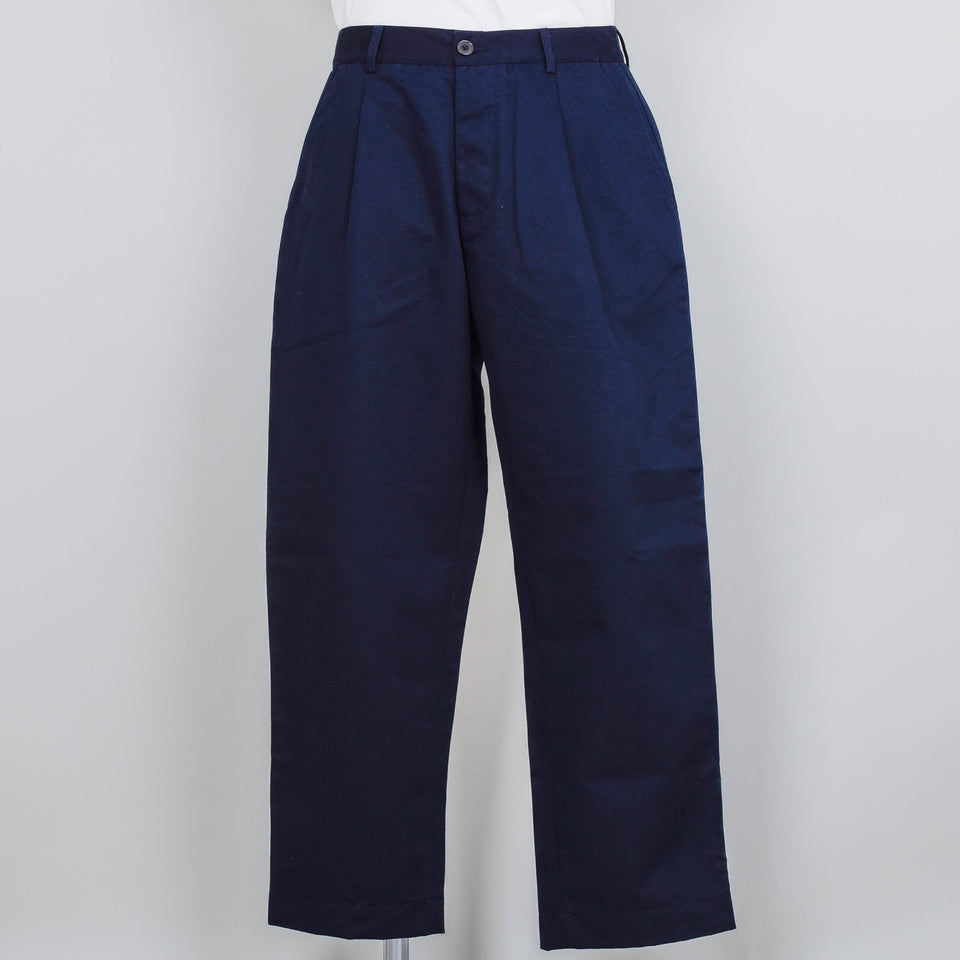 Universal Works Duke Pant Brushed Polytech- Navy