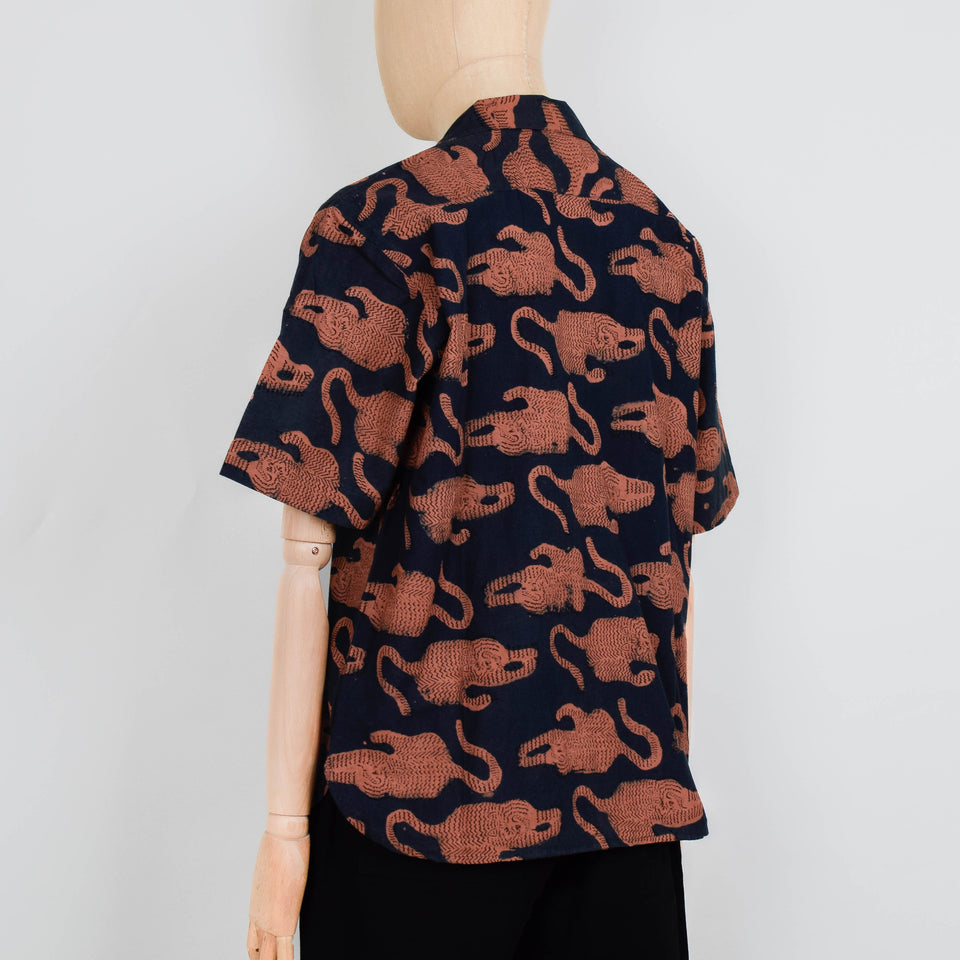 Kardo Ronen Block Shirt - Brown / Black