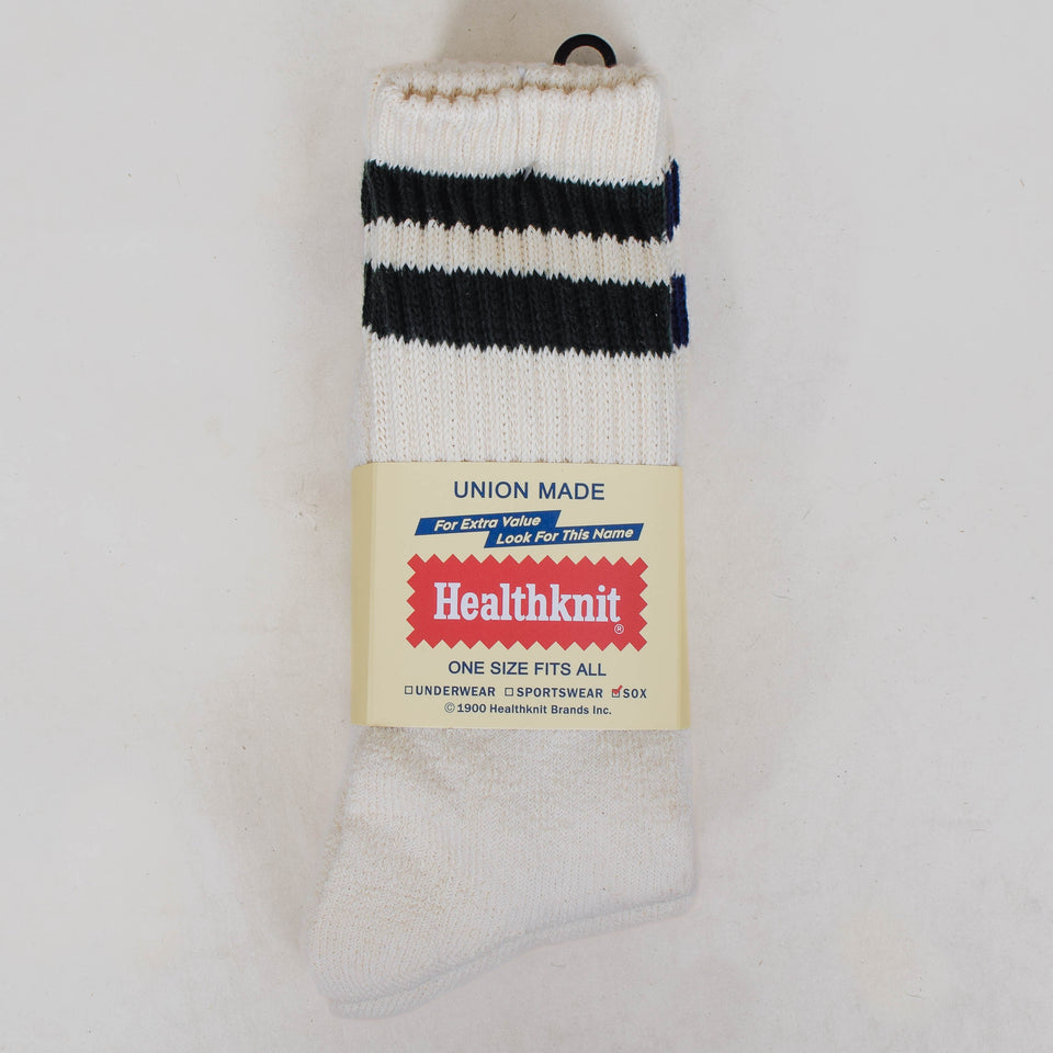 Healthknit 3 Pack Stripe - Dark Green / Navy / Burgundy