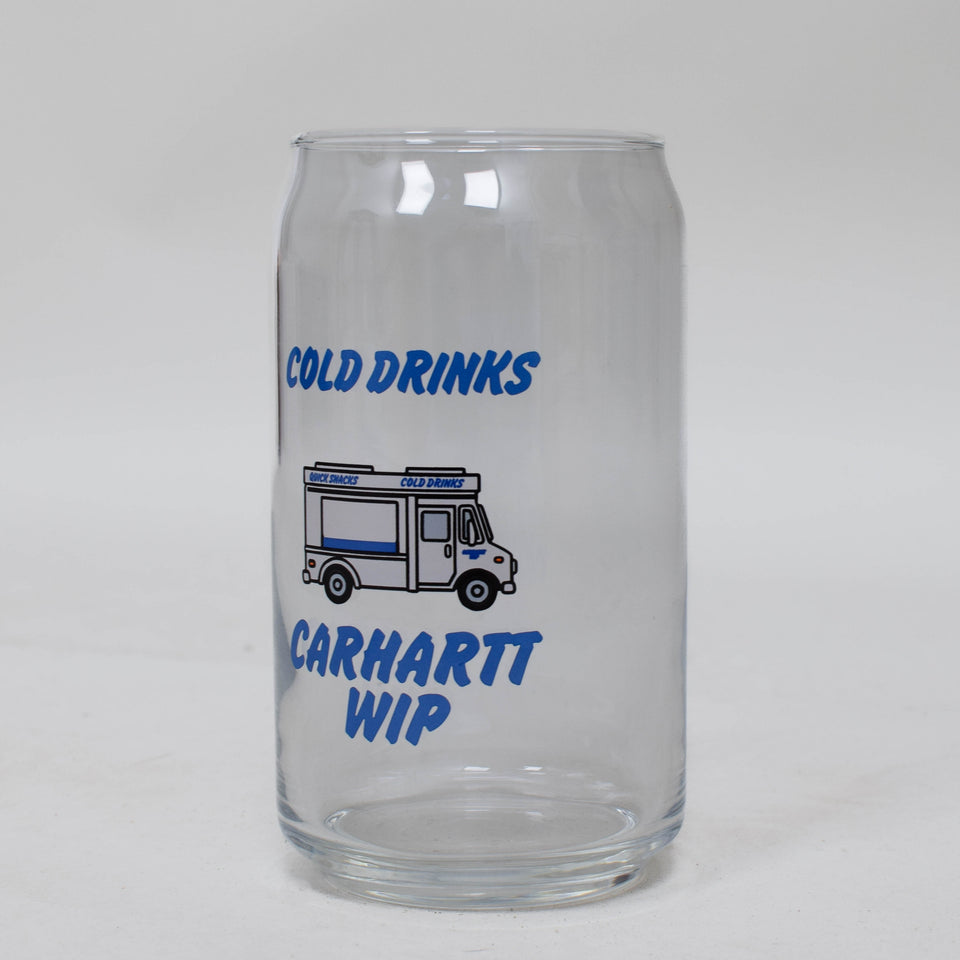 Carhartt WIP Cold Drinks Can Glass - Clear