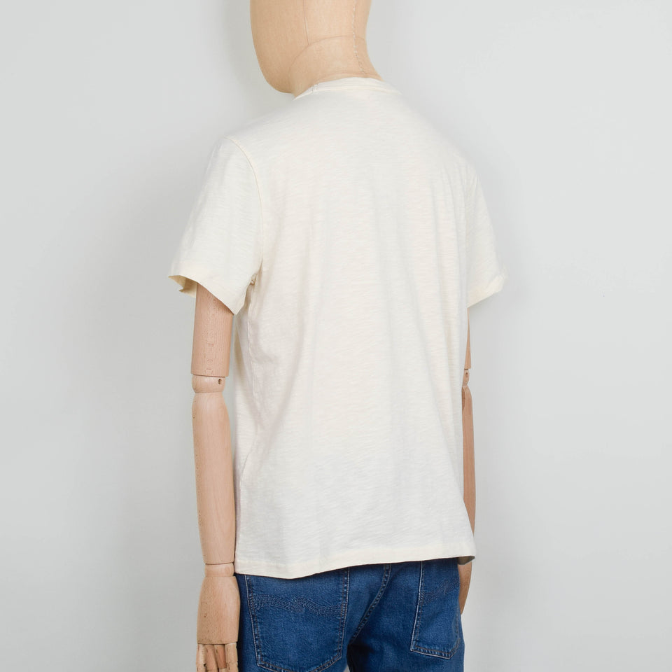 Nudie Jeans Roy Heavy Slub T-Shirt - Ecru