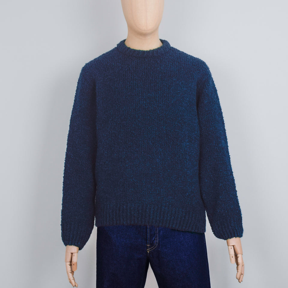 Edwin Dun Textured Sweater - Ink