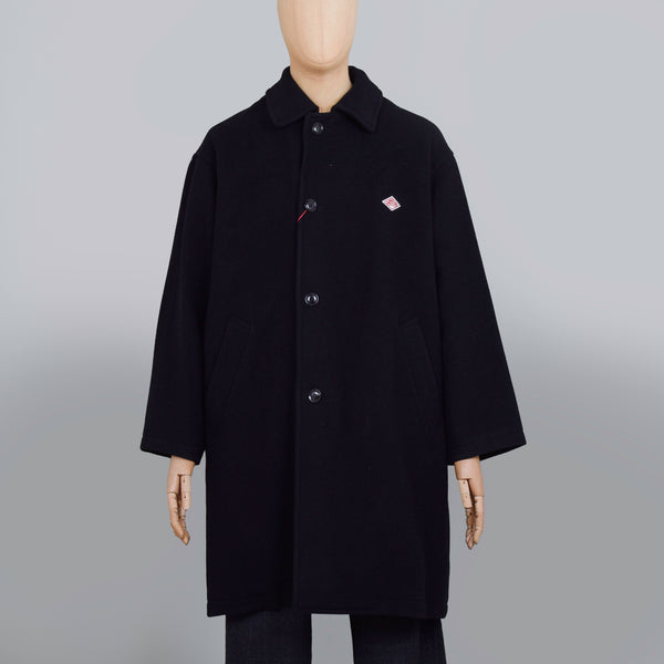 Danton Long Wool Coat - Black – Liquor Store