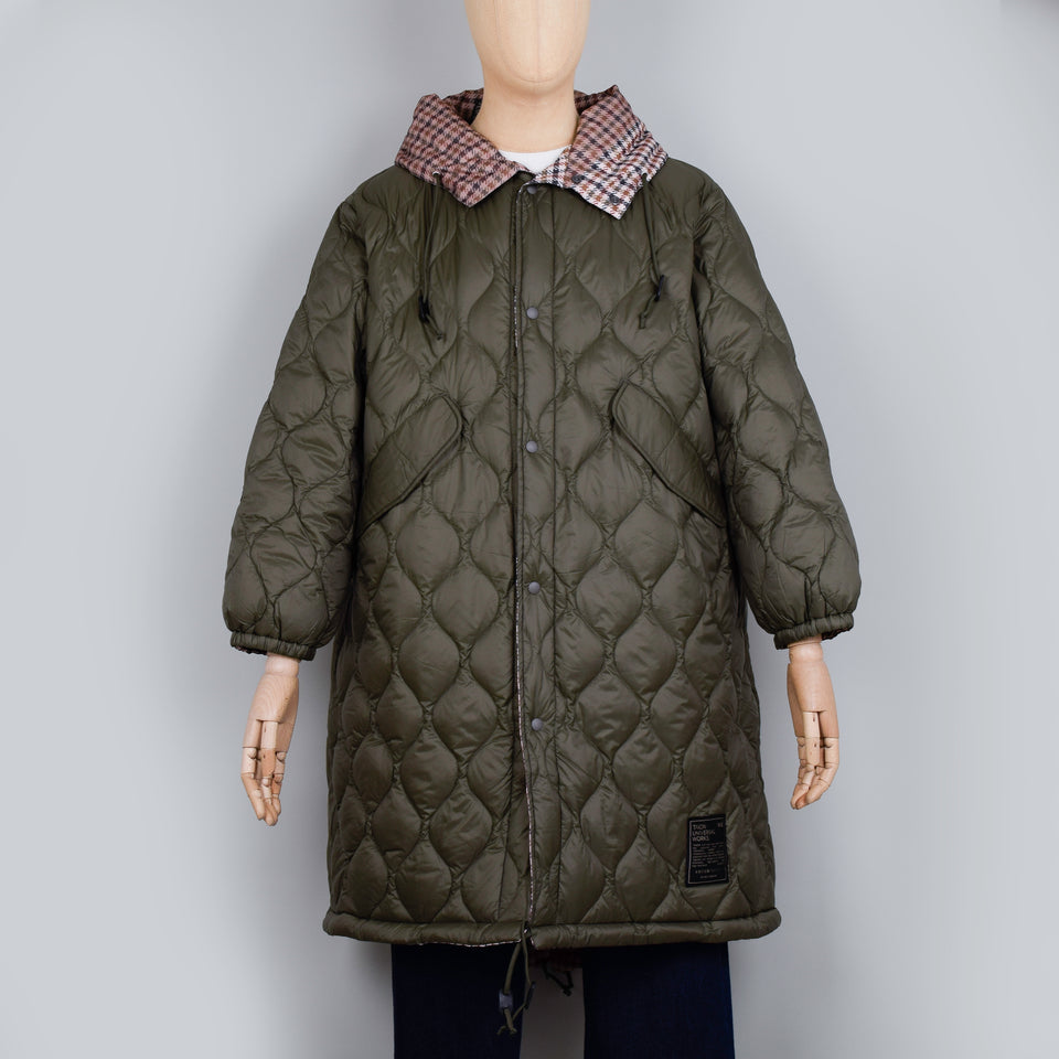 Universal Works x Taion Military Line Parka (Reversible) - Dark Olive