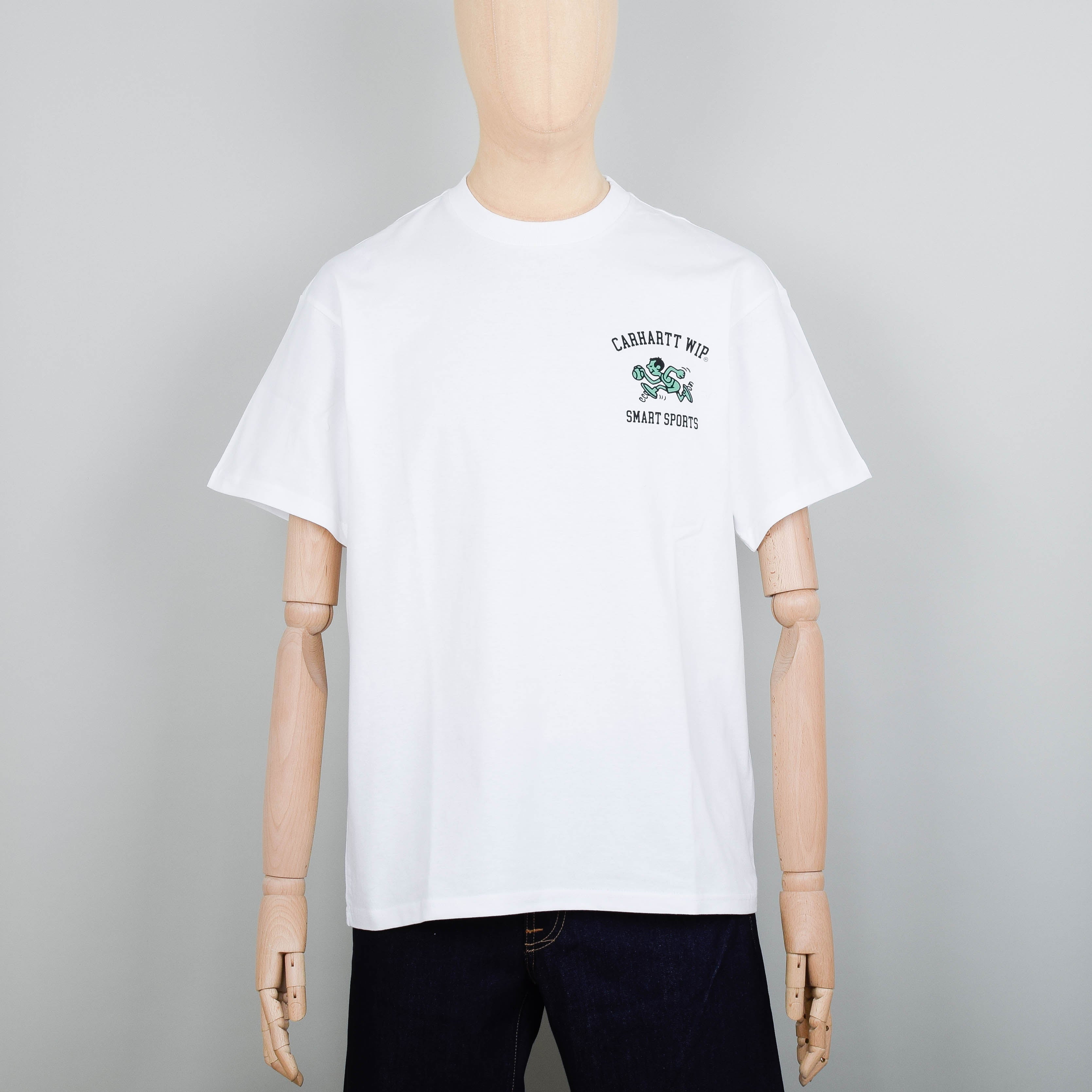 【Carhartt】S/S SMART SPORTS T-SHIRT R5404 Carhartt WIP S/S Smart Sports T-Shirt - White – Liquor Store