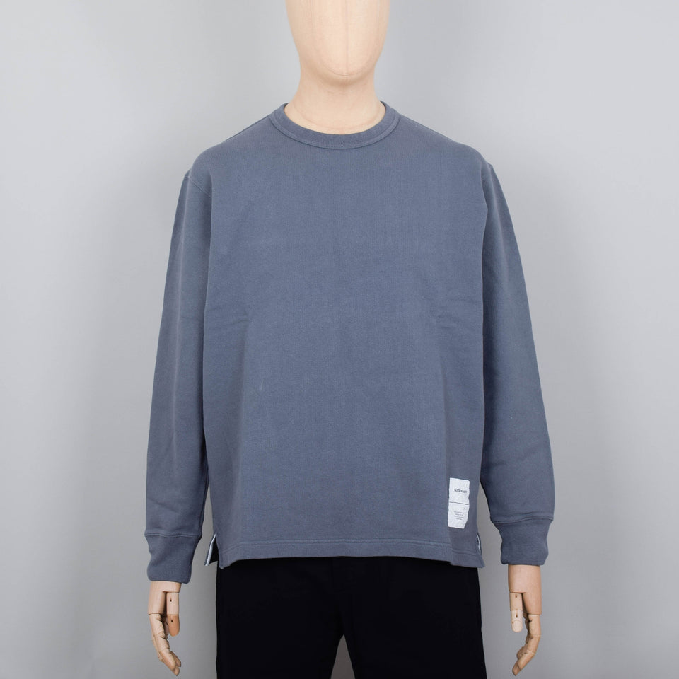 Norse Projects Fraser Tab Series Crew - Magnet Grey