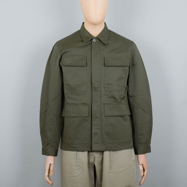 Universal Works MW Fatigue Jacket Twill - Light Olive – Liquor Store