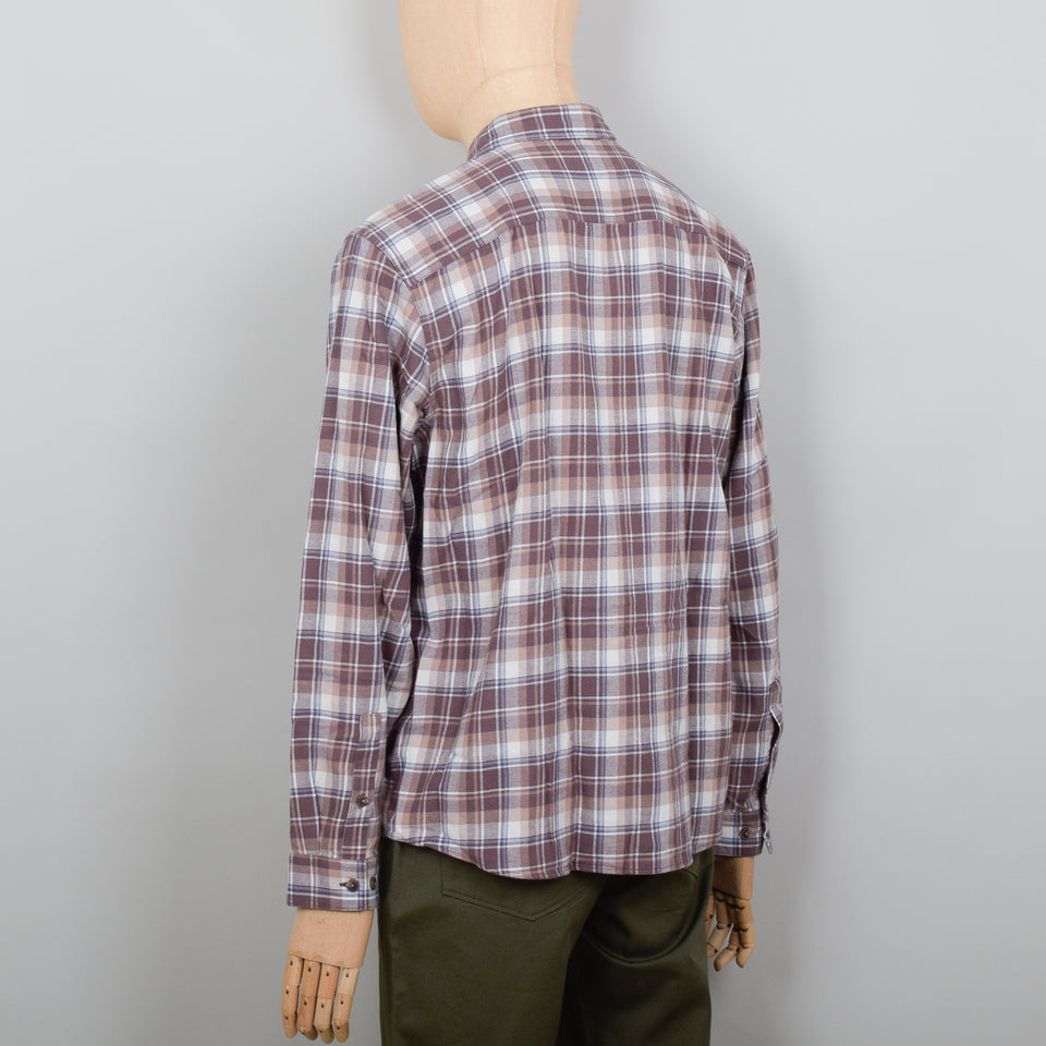 Patagonia Fjord Flannel Shirt Light Weight - Dusky Brown