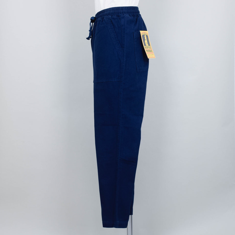 Service Works Classic Canvas Chef Pants - Navy