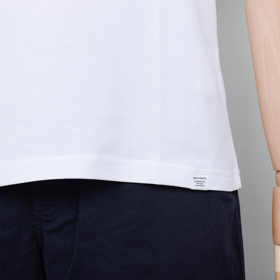Norse Projects Johannes Standard Pocket SS T-Shirt - White