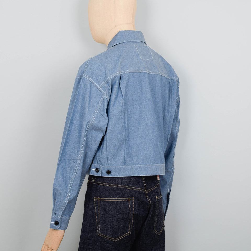 Standard Types Type 1 Cropped Jacket - Chambray
