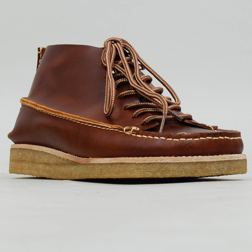 Yogi Fairfield Leather Lace up Boot - Apricot