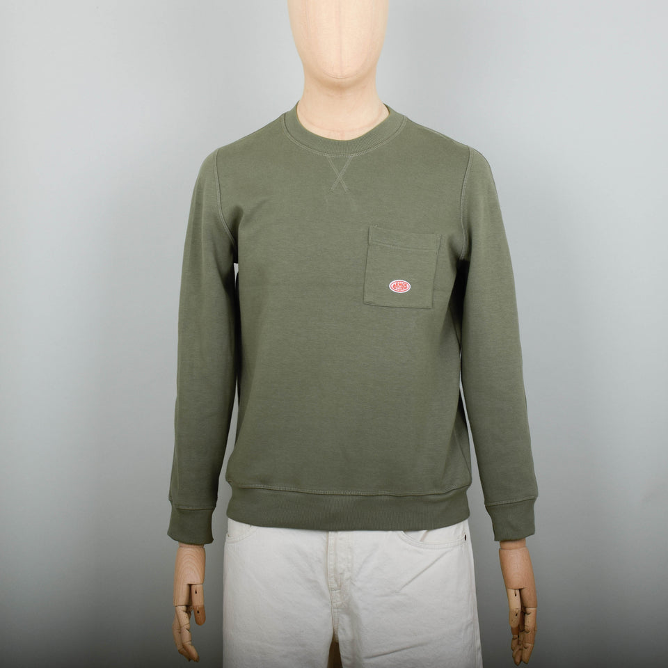 Armor Lux Sweatshirt With Pocket - Military Khaki