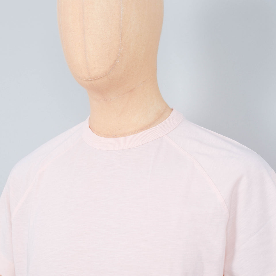YMC Television Raglan T-Shirt - Pink
