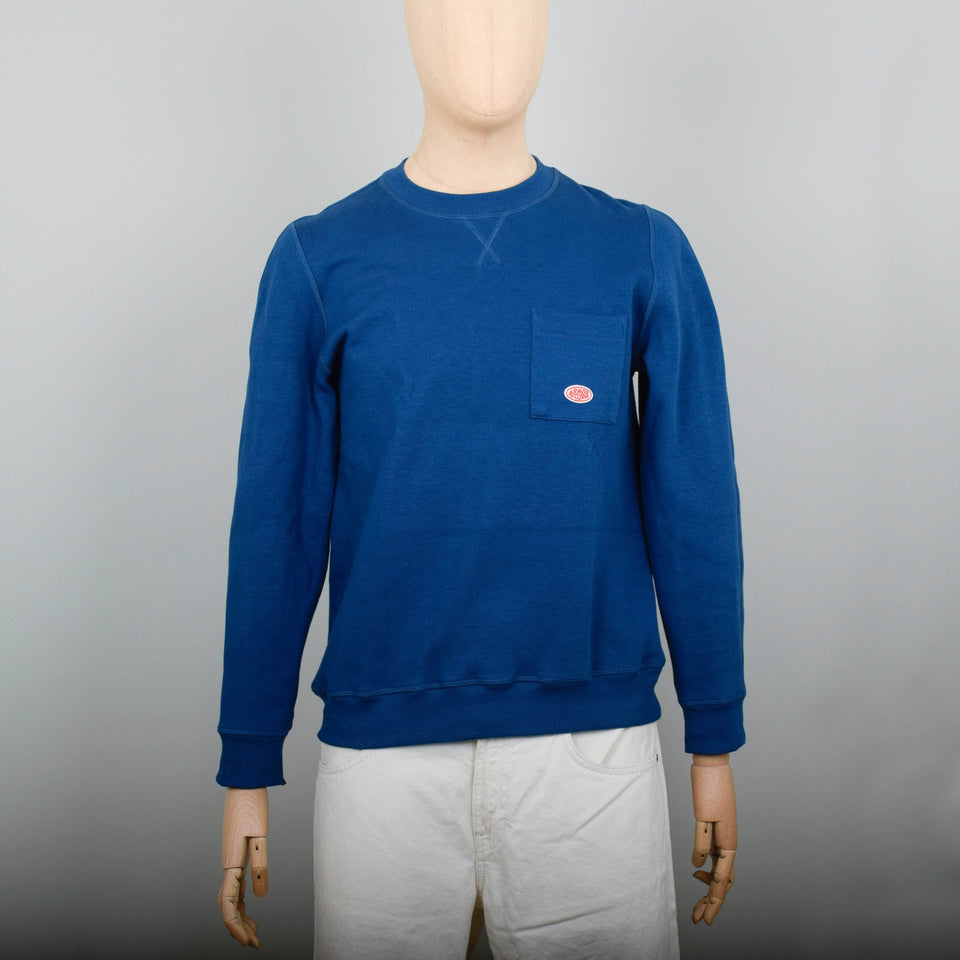 Armor Lux Sweatshirt With Pocket -Libeccio Blue