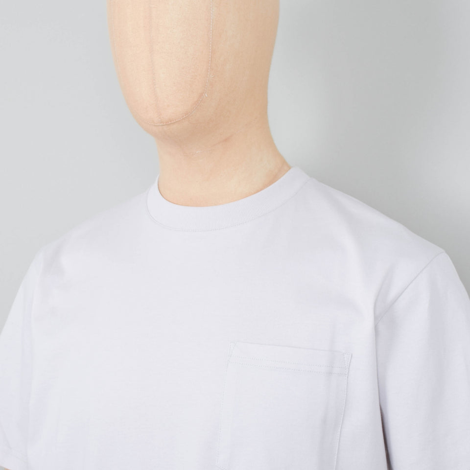 Norse Projects Johannes Standard Pocket SS T-Shirt - Marble White