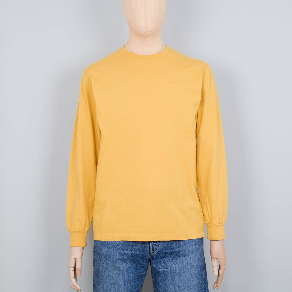 Colorful Standard Oversized Organic LS T-Shirt - Burned Yellow