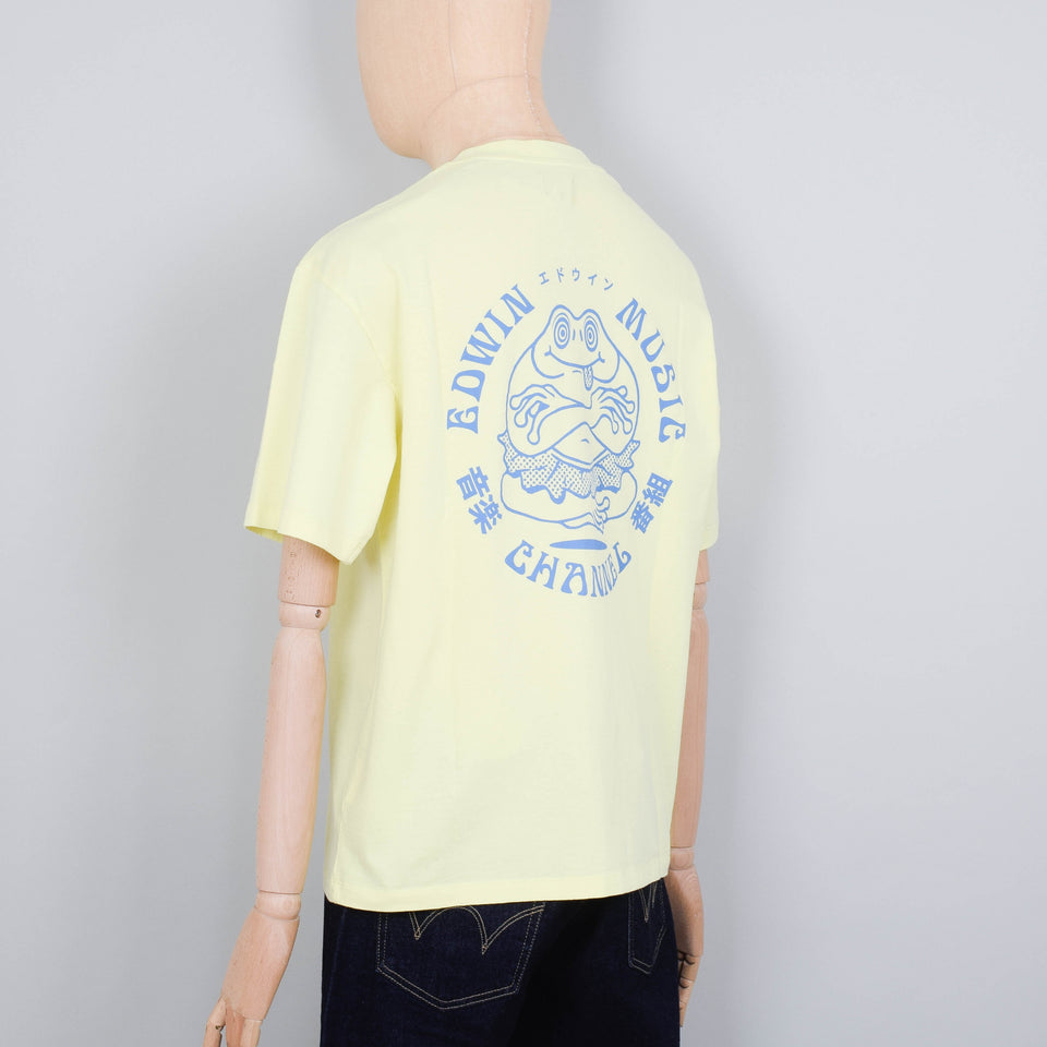 Edwin Music Channel T-Shirt - Charlock Yellow