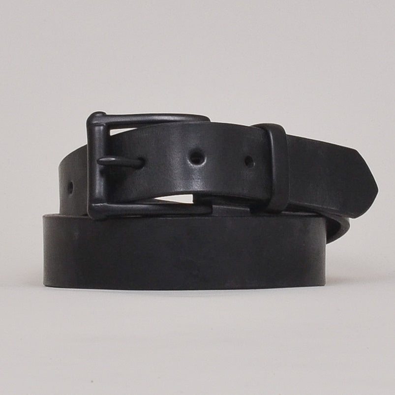 Barnes & Moore Garrison English Leather Belt - Black/Black