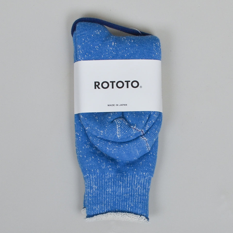 RoToTo Double Faced Socks - Blue