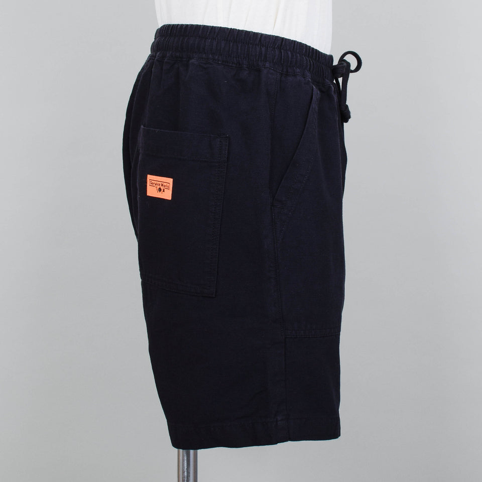 Service Works Classic Canvas Chef Shorts - Black