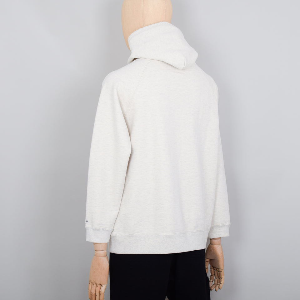 Snow Peak Recycled Cotton Pullover Hoodie - Oatmeal