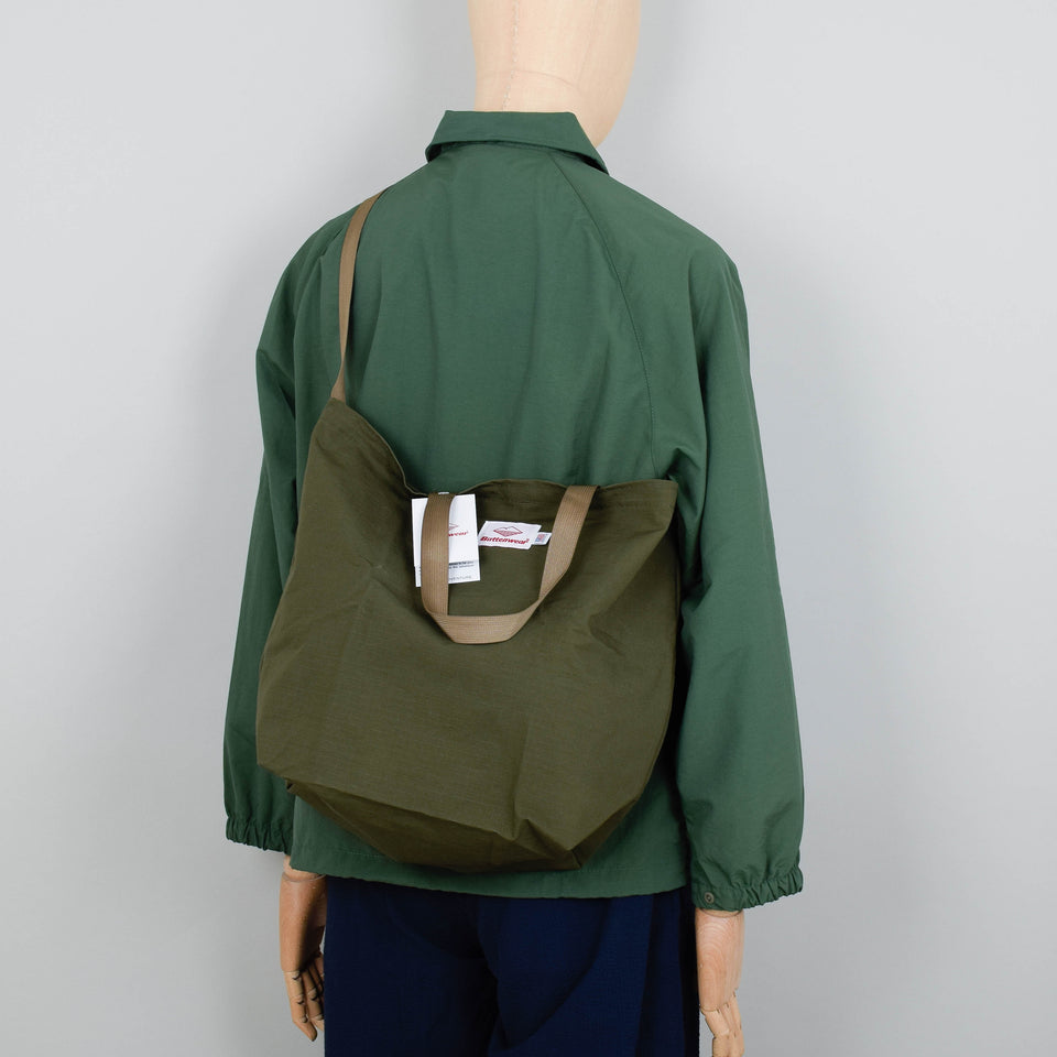 Battenwear Packable Tote - Olive Drab / Tan