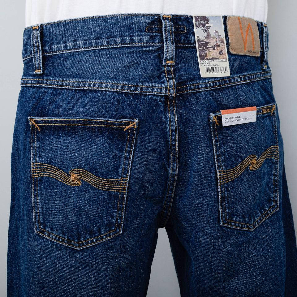 Nudie Jeans Steady Eddie II - Blue Slate