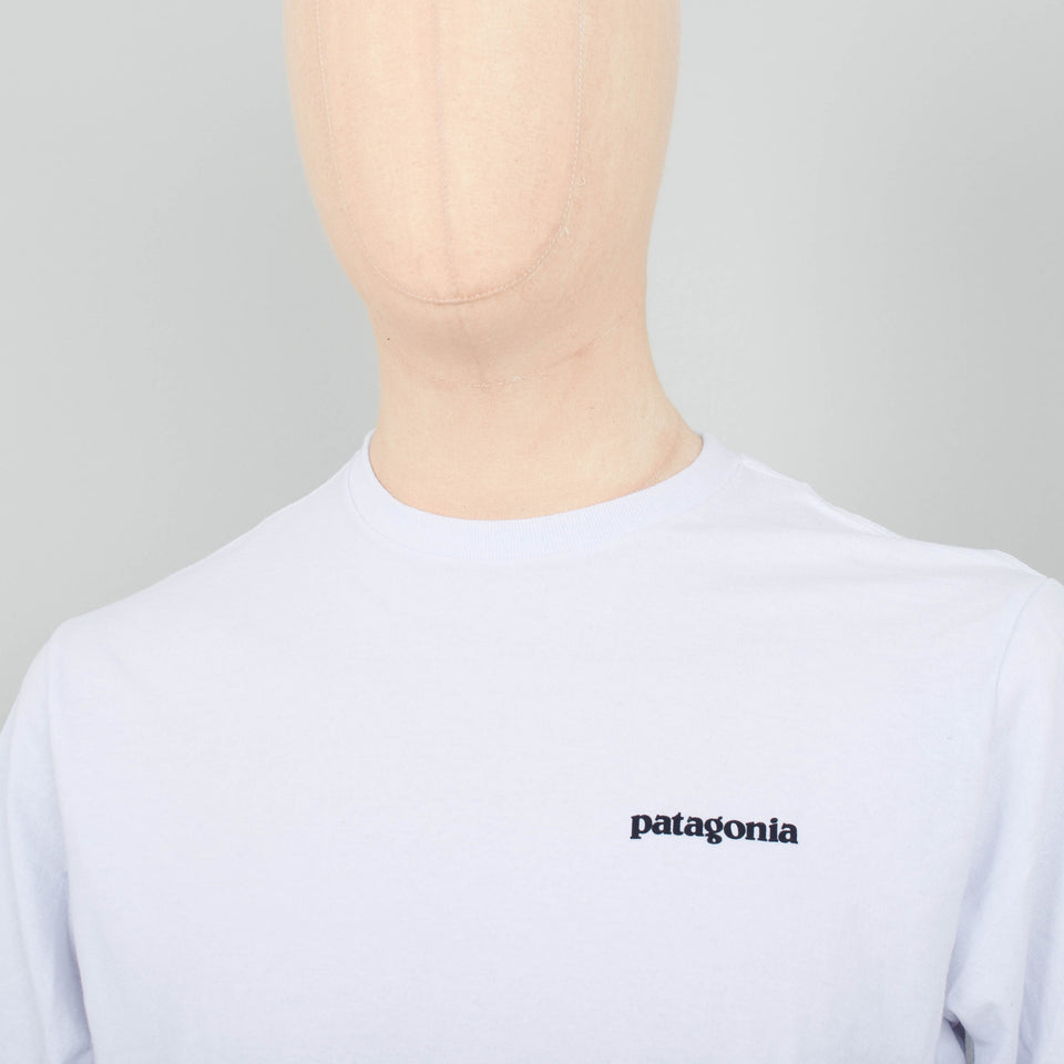 Patagonia P-6 Logo Responsibili Tee - White