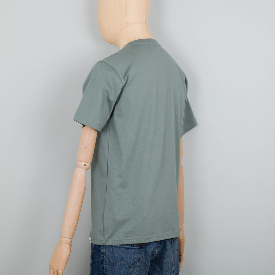 Norse Projects Johannes Standard Pocket SS T-Shirt - Dried Sage Green