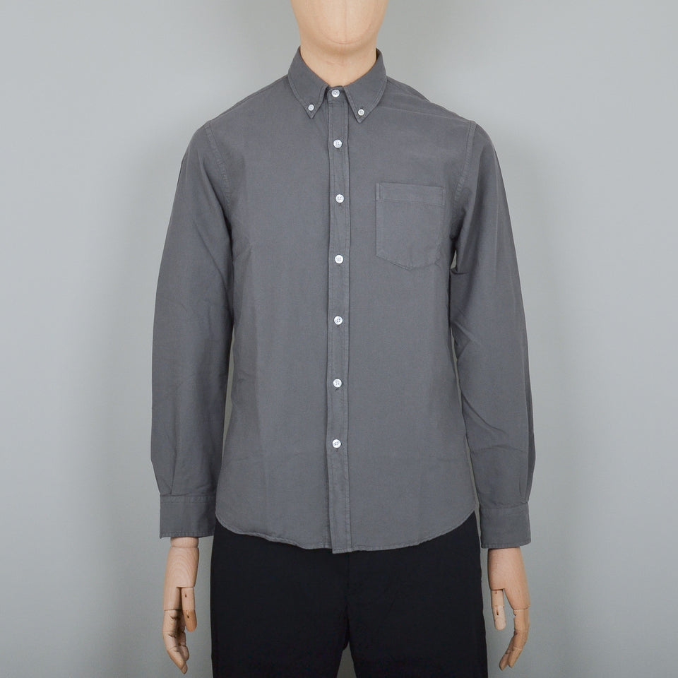 Colorful Standard Button Down Shirt - Storm Grey