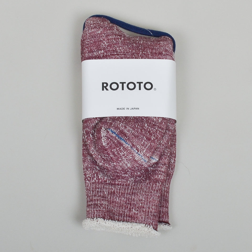 RoToTo Double Faced Socks - Grape