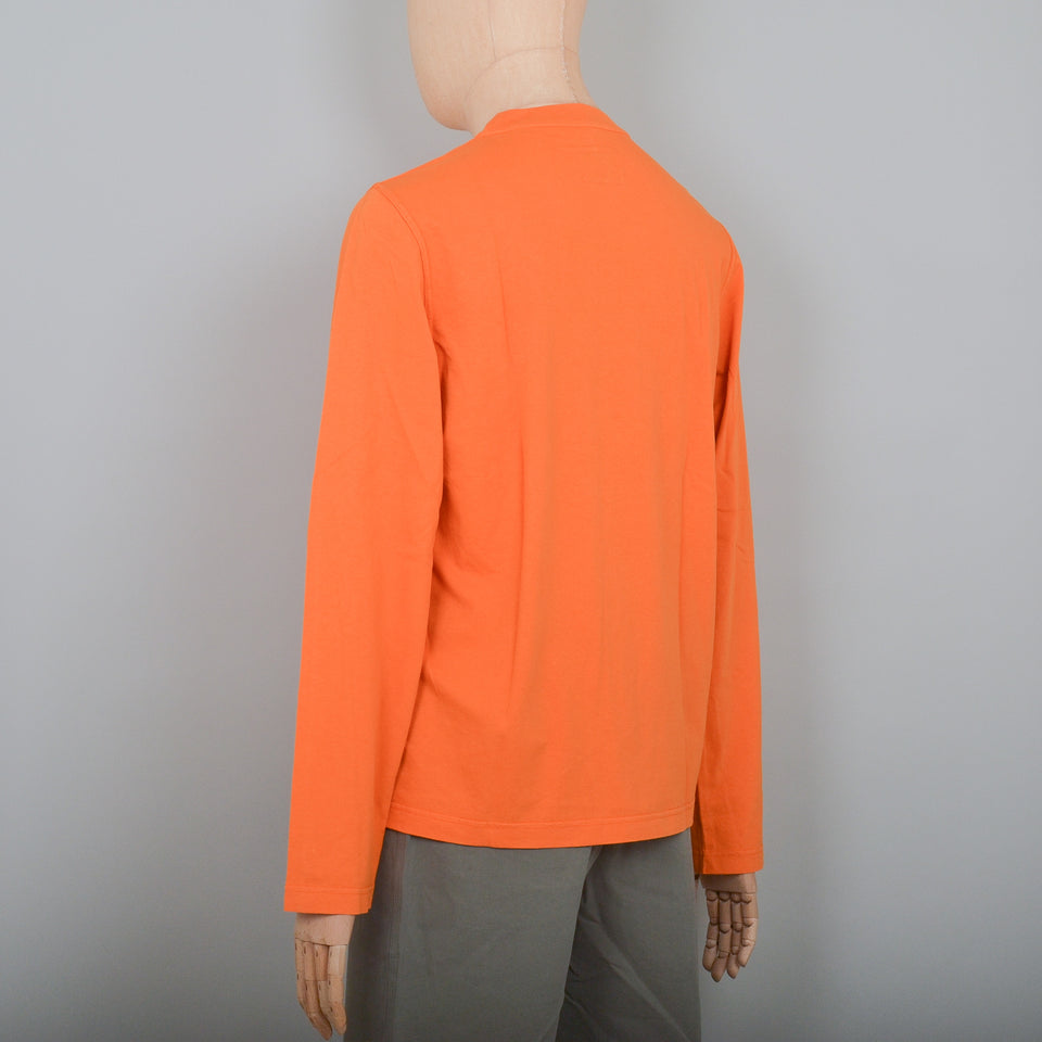 Albam Workwear LS T-Shirt - Bright Orange