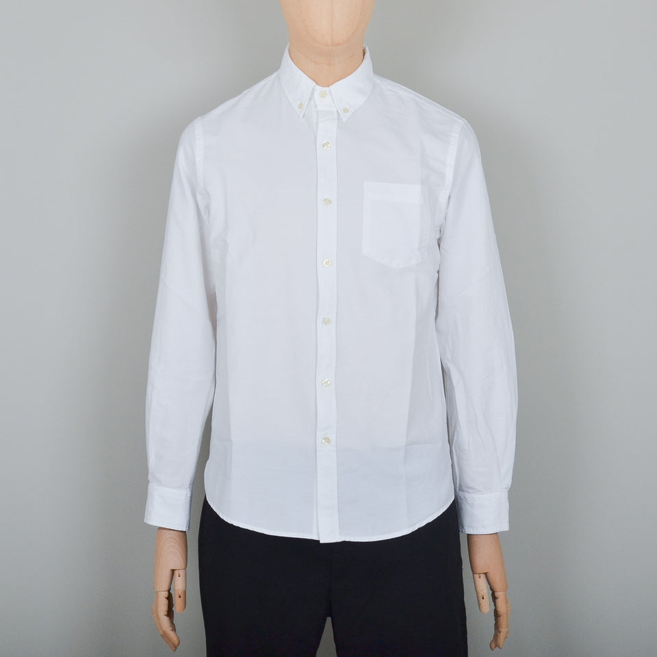 Colorful Standard Button Down Shirt - Optical White