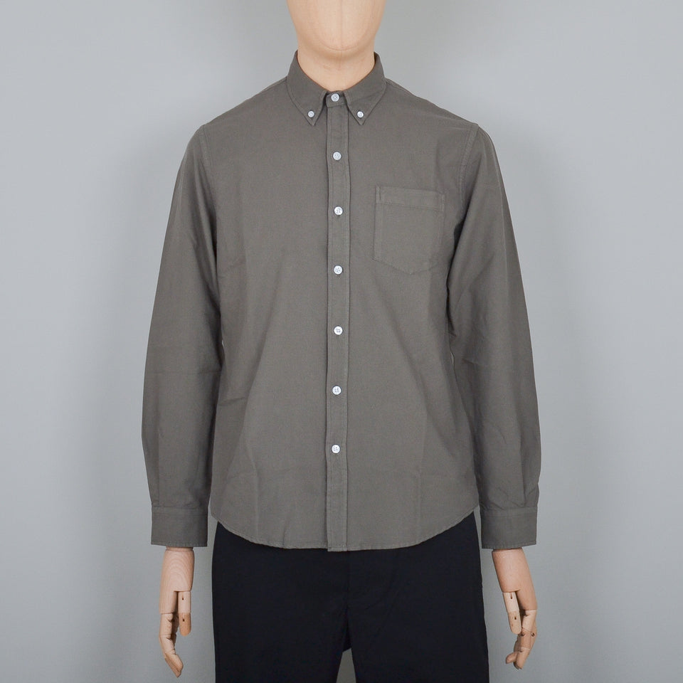 Colorful Standard Button Down Shirt - Dusty Olive