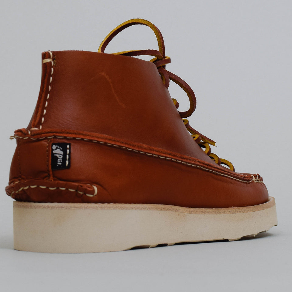 Yogi Fairfield Leather Boot On Eva - Burnt Orange