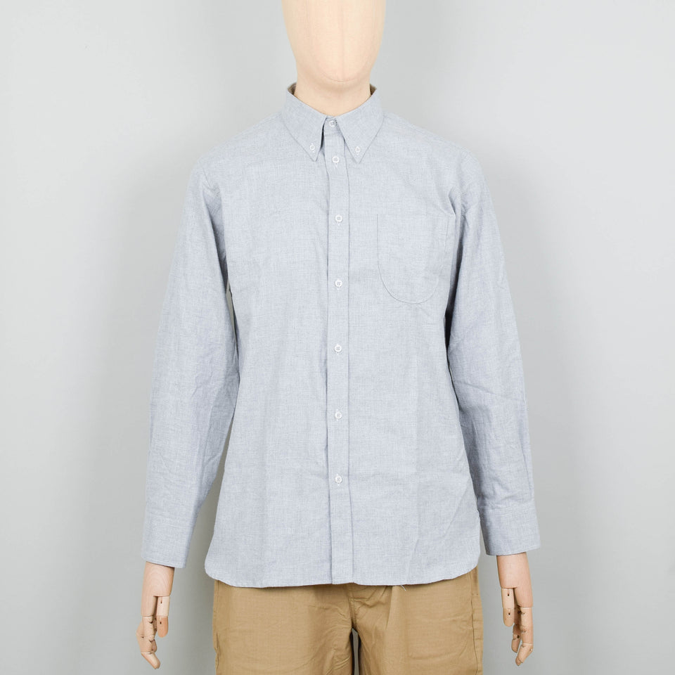 Universal Works Daybrook Shirt Herringbone - Grey
