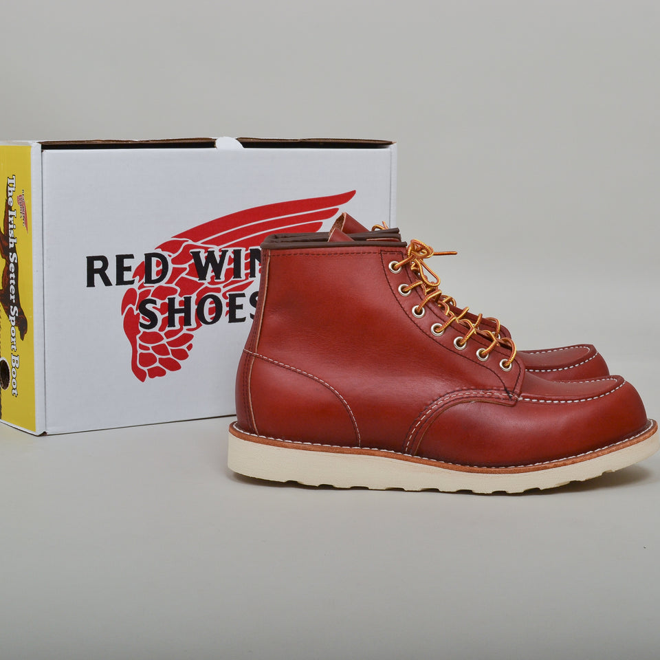 Red Wing 6" Moc Toe 08875 - Oro-Russet