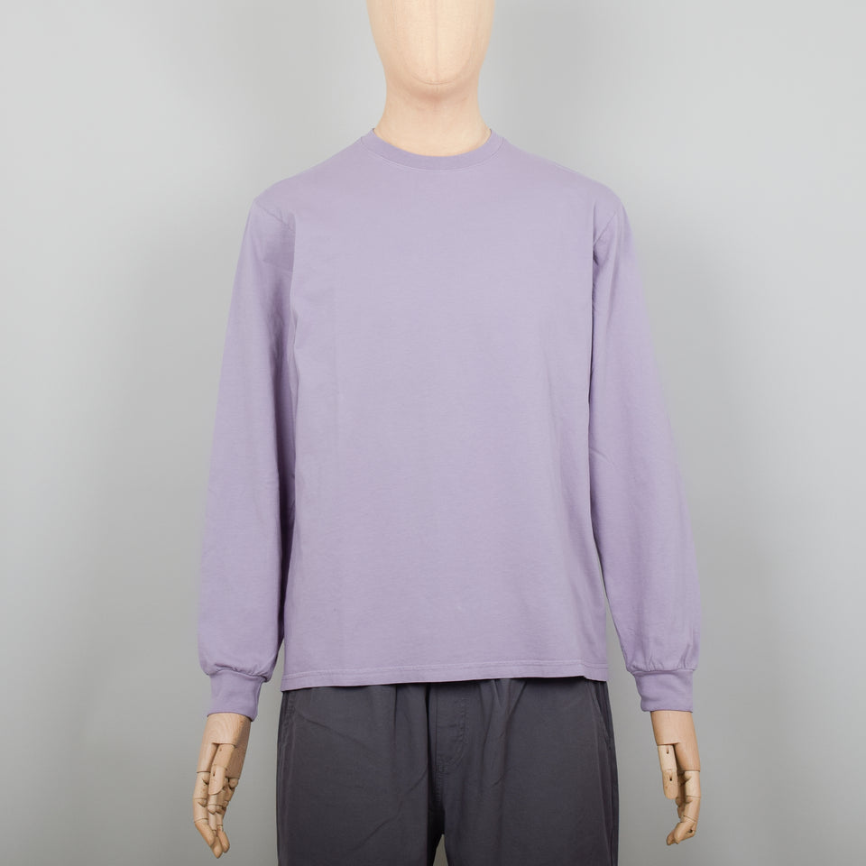 Colorful Standard Oversized Organic LS T-Shirt - Pearly Purple