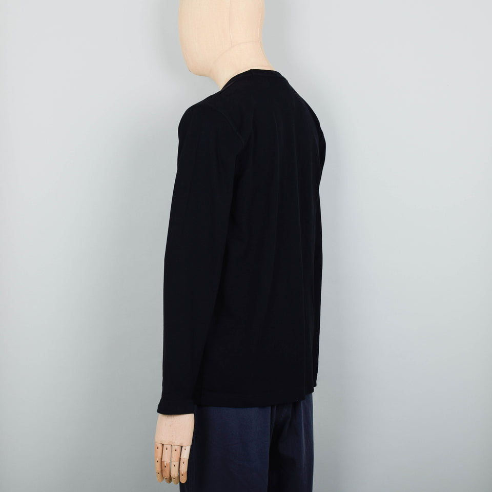 Norse Projects Holger Tab Series LS T-Shirt - Black