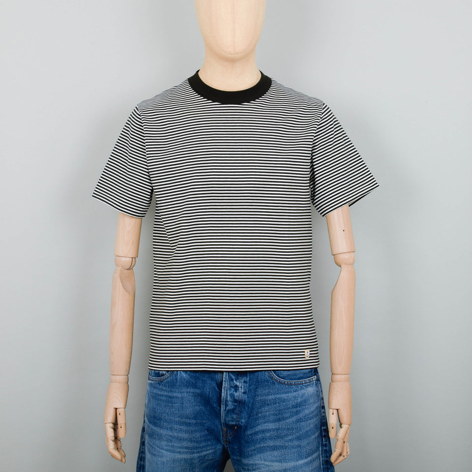 Armor Lux T.Shirt Striped Heritage - Sherwood/Nature