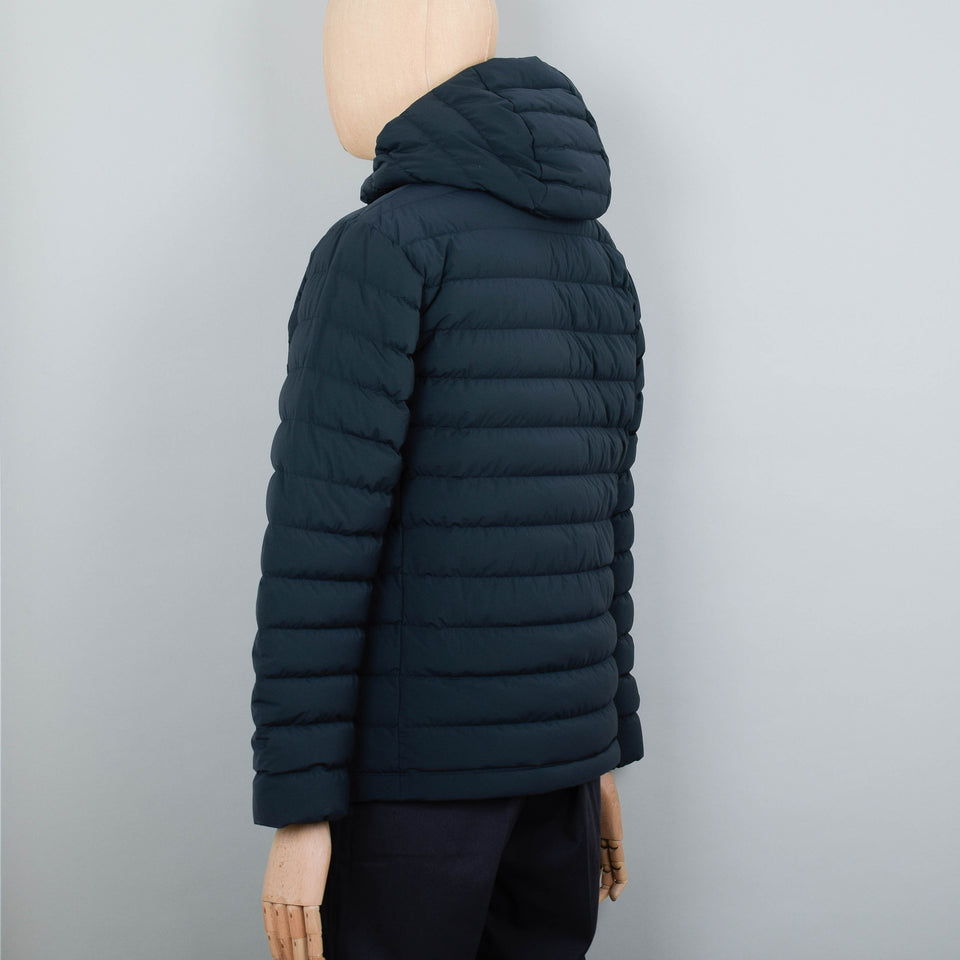 Danton Middle Down Hooded Jacket - Forest Green