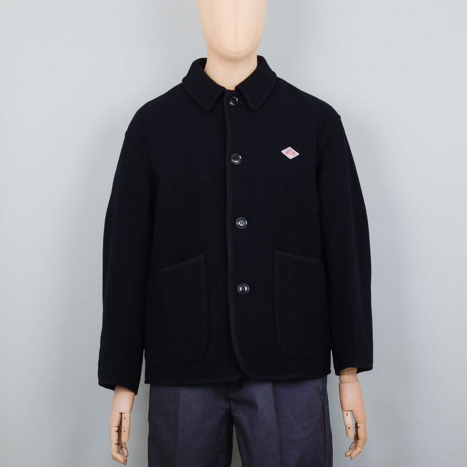 Danton Wool Coveralls Jacket A0210 - Black