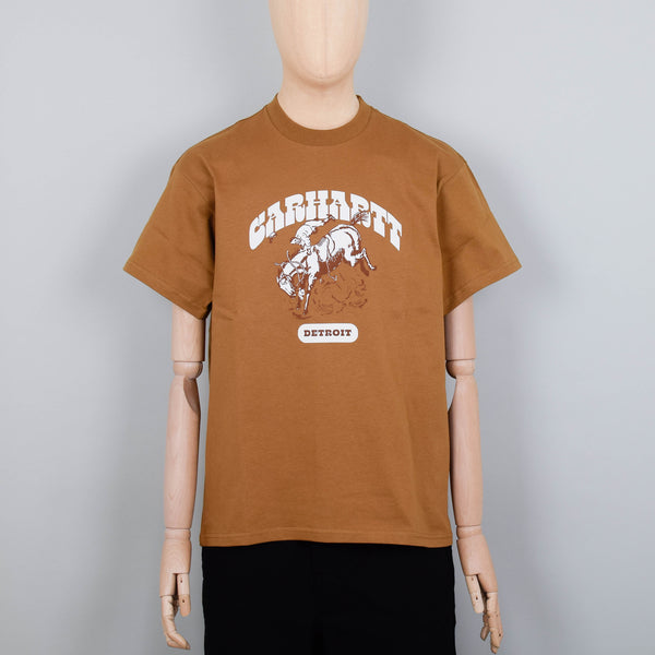 さらに100円引き◆CARHARTT◆S/S BUCKAROO T-SHIRT Carhartt WIP S/S Buckaroo T-Shirt - Hamilton Brown – Liquor