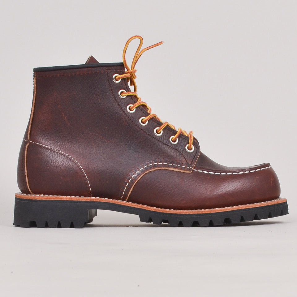 Red Wing 6" Roughneck - Briar Oil Slick Leather "